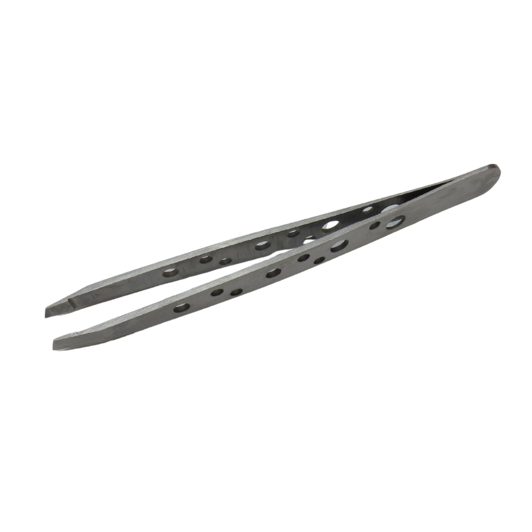 Featherweight Slant Tweezer - Japanese Stainless Steel