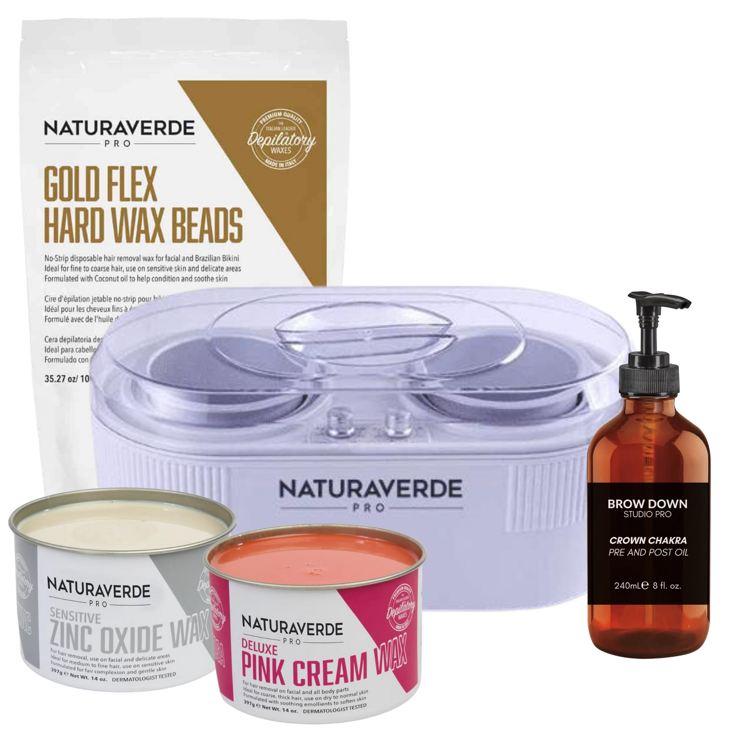 Naturaverde Pro - Brow Artist Pro Wax Kit Deluxe