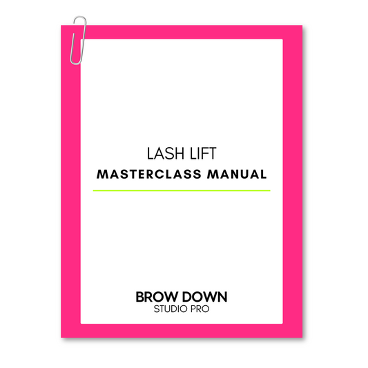 Lash Lift Step-by-Step Digital Manual