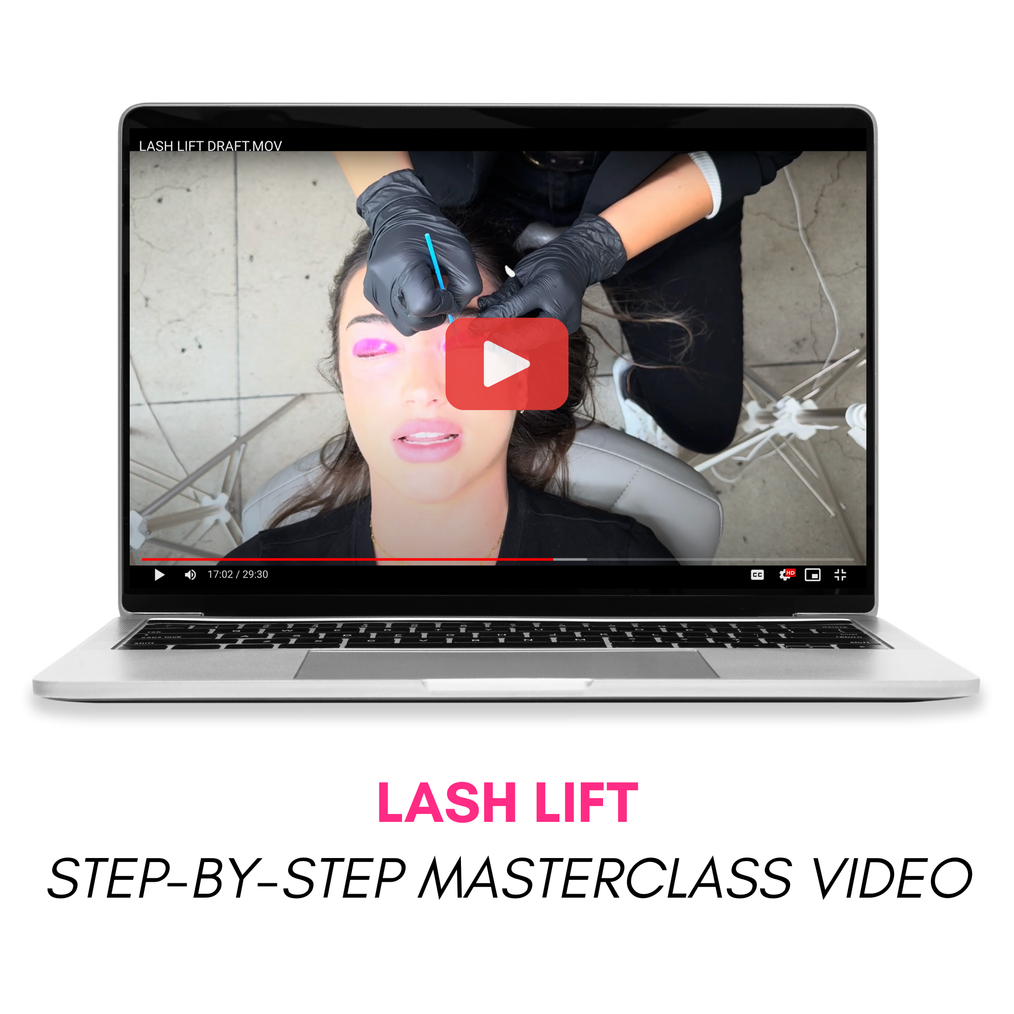 Lash Lift Step-by-Step Masterclass Video – BROW DOWN STUDIO PRO