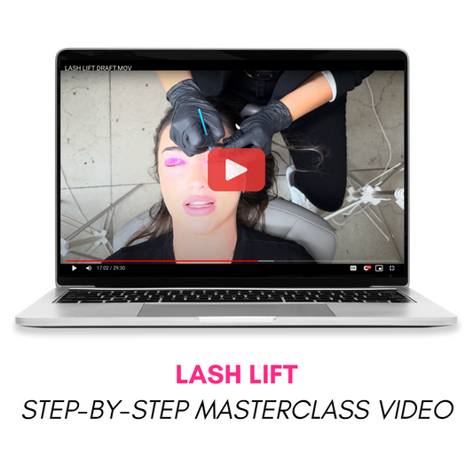 Lash Lift Step-by-Step Masterclass Video