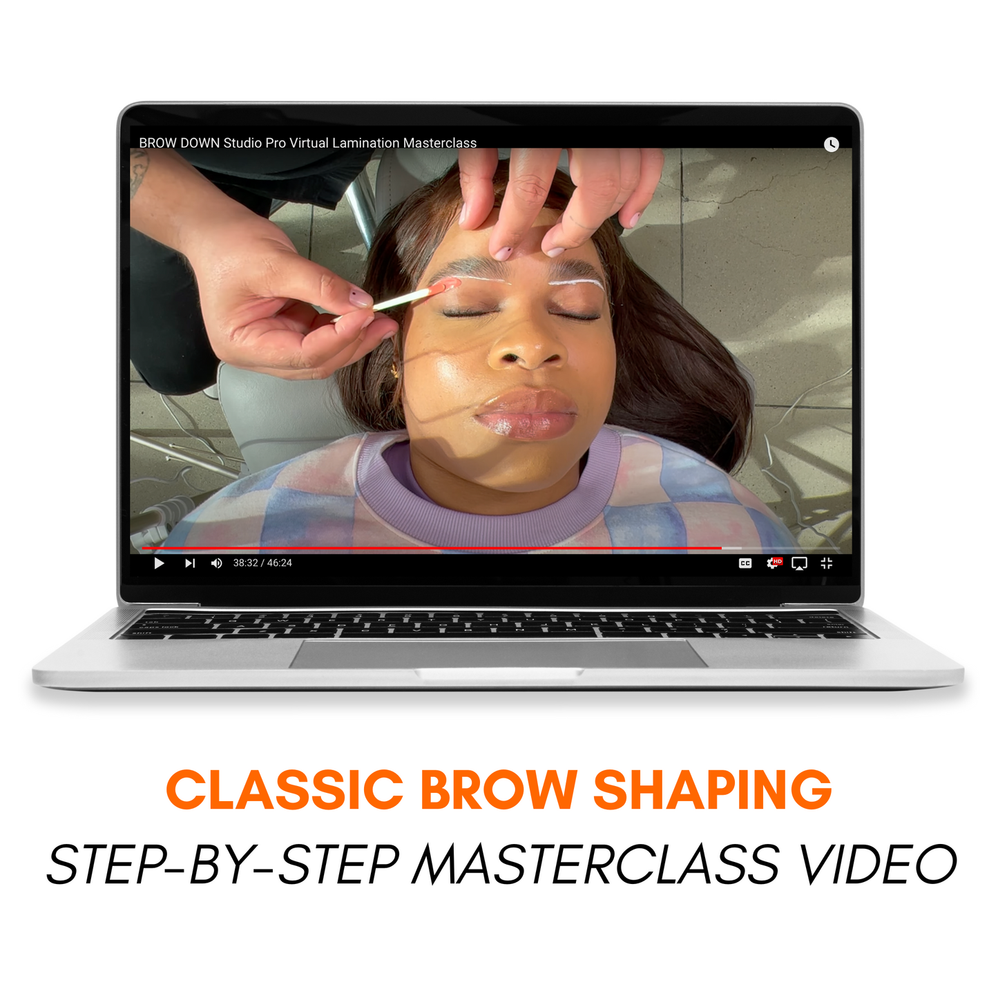 Classic Brow Shaping Step-by-Step Masterclass Video