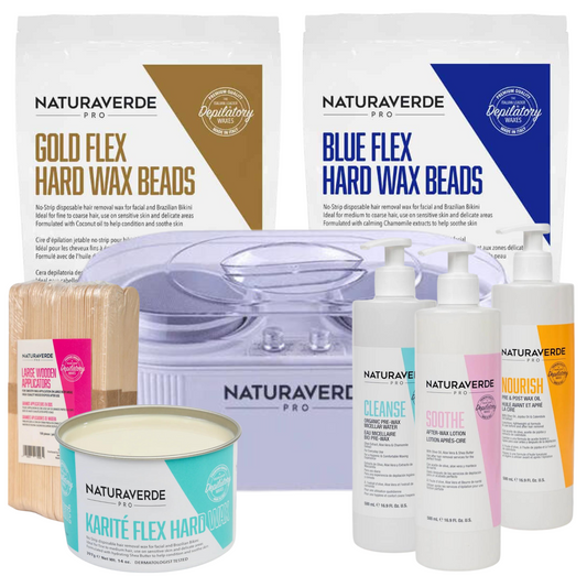 Naturaverde Pro - Hard Wax Starter Kit