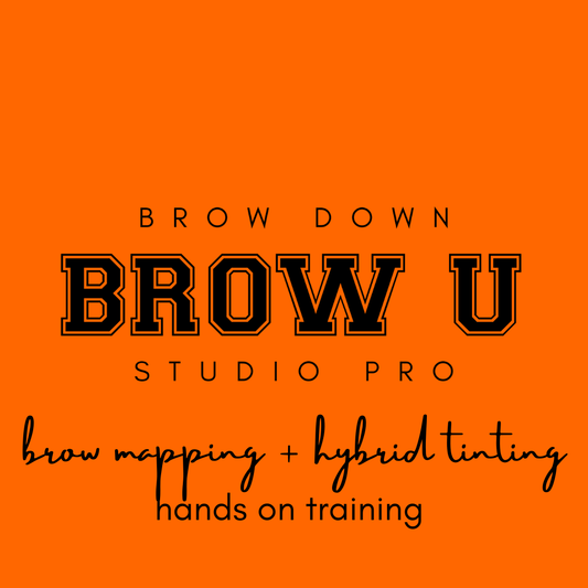 June 22, 2026 - BROW U Brow Mapping + Hybrid Tinting (Summer School Course)