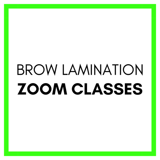 Zoom Class - Brow Lamination